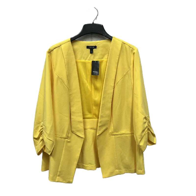 Blazer By Torrid In Yellow, Size: 3x