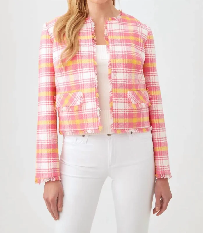 Rocco Blazer In Pink Paradise